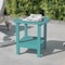 Flash Furniture Blue 2 Tier Adirondack Style Patio Side Table LE-HMP-1035-1517H-BL-GG - alternate 5